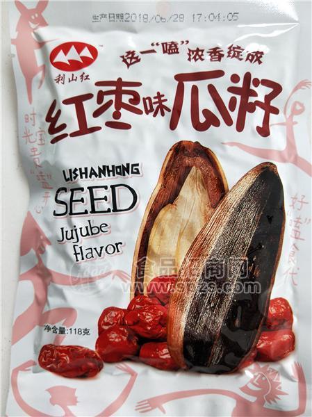 利山红炒瓜子红枣味葵花籽 118克