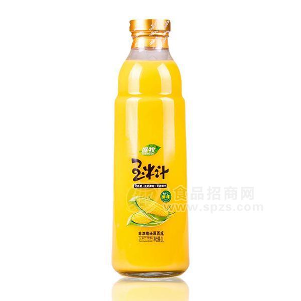 ·盛牧玉米汁饮料 植物饮料1L 