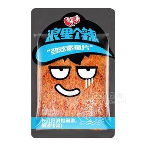 宇微 劲炫素鱼片 辣条 调味面制品