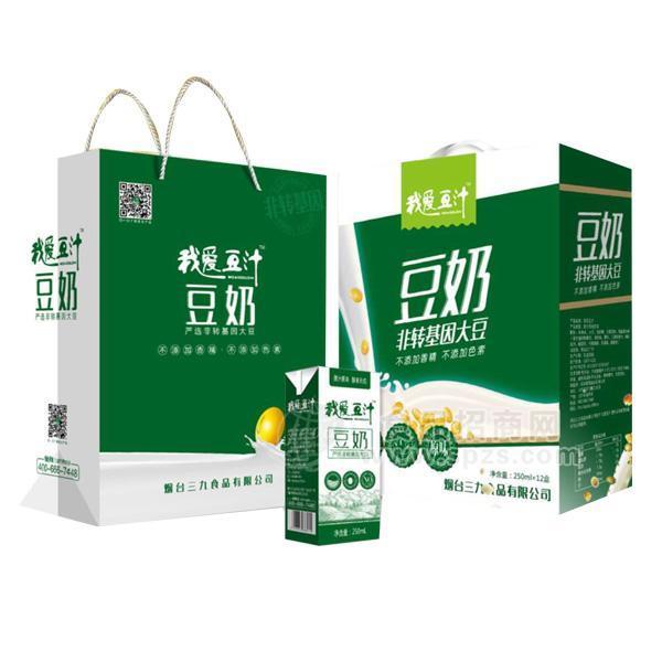 我愛斗志豆奶植物蛋白飲料250mlx12盒