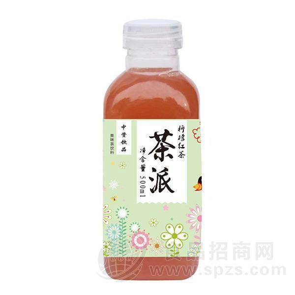 茶派柠檬红茶饮料500ml