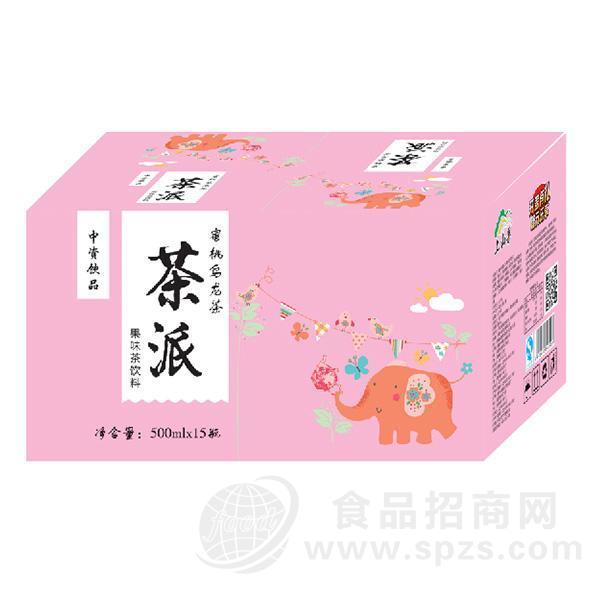 茶派蜜桃乌龙茶饮料500mlx15瓶