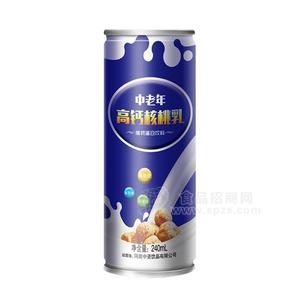 中老年高鈣核桃乳植物蛋白飲料240ml