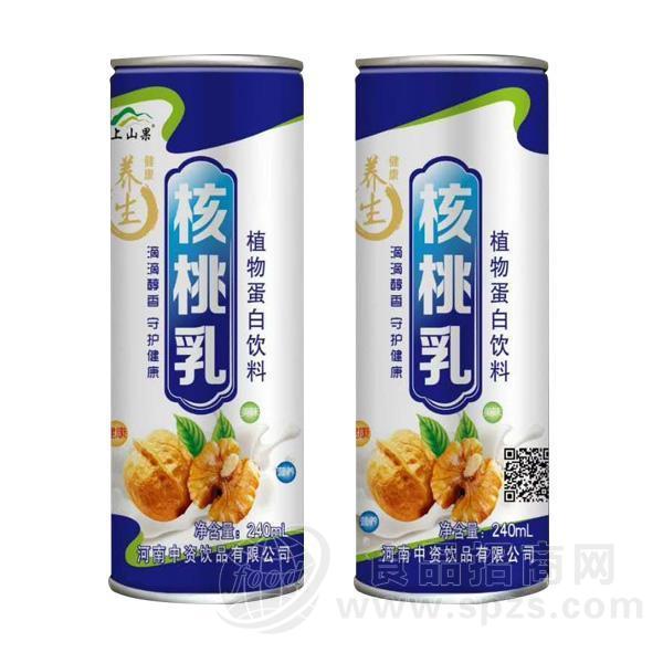 上山果核桃乳 植物蛋白饮料240ml
