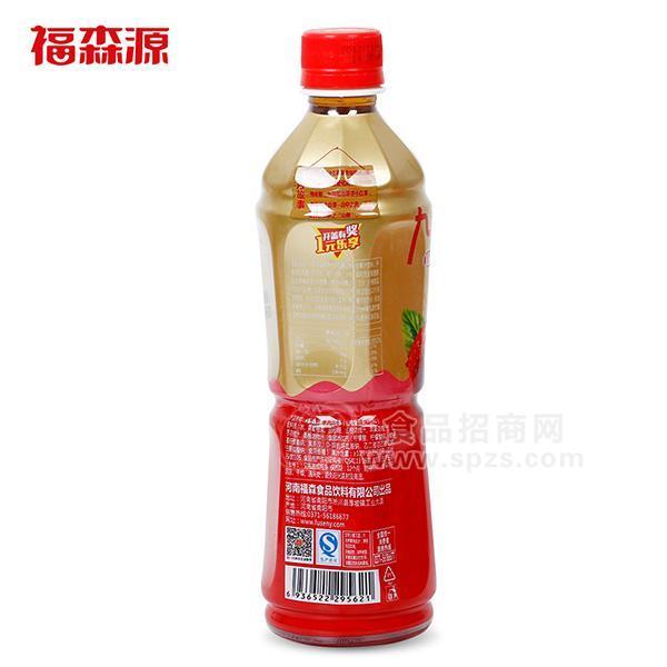 ·福森源 九月故事山楂汁饮料山楂复合果汁饮料500ml 