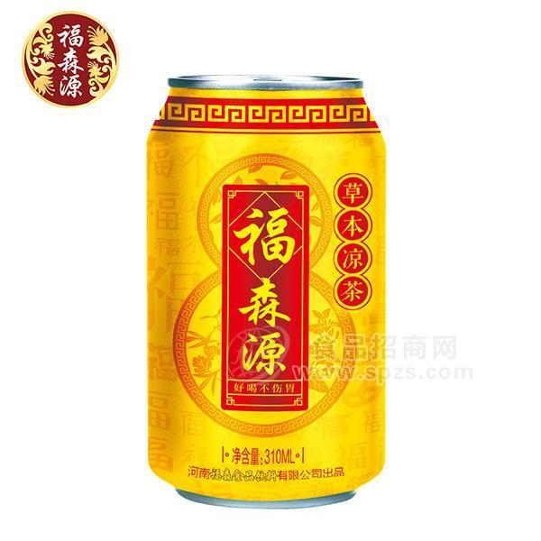 ·福森源草本凉茶饮料 310ml 