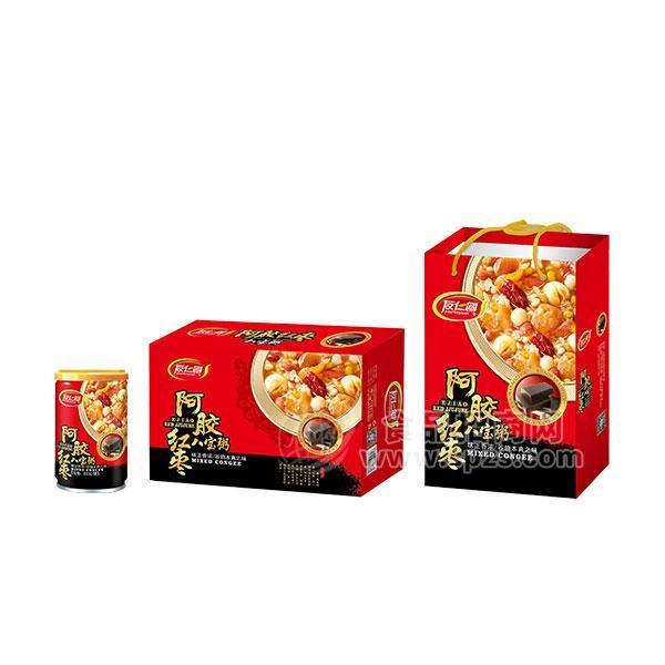 ·友仁圆阿胶红枣八宝粥礼盒 