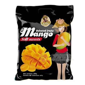芒果爆漿軟糖200g、500g