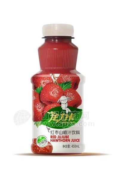 龍力卡 紅棗山楂汁飲料450ml