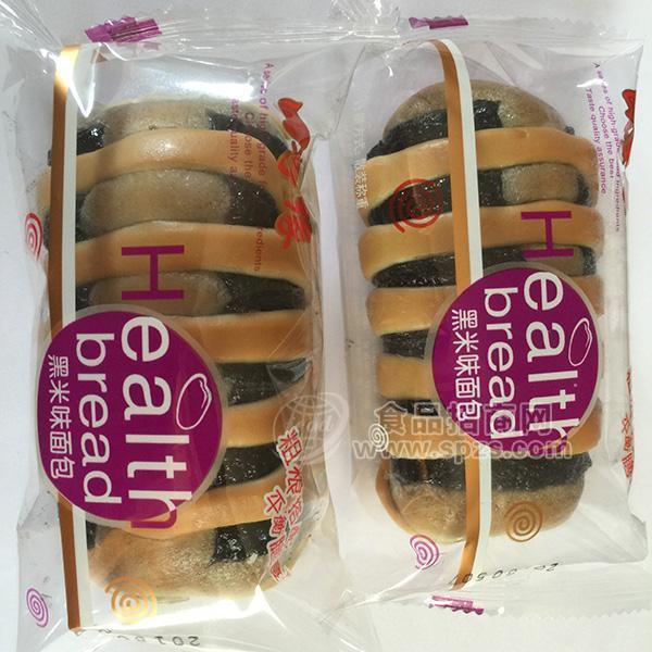 ·四季缘黑米味面包方便 