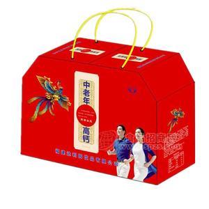 中老年高钙 乳饮料 礼盒装