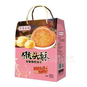 营养在线 猴头酥低糖酥性饼干 礼盒1.08Kg