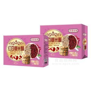 营养在线 红豆薏米酥  酥性饼干1.08Kg