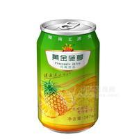 宇洪佳家歡黃金菠蘿風味飲品287ml