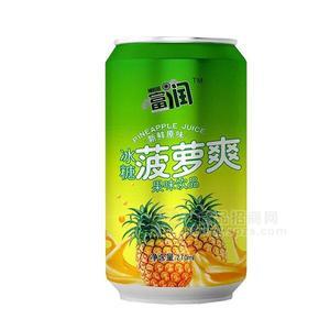 福旺旺富潤冰糖菠蘿爽果汁飲料270ml