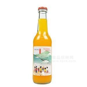 布小汽橙子味汽水飲料275ml