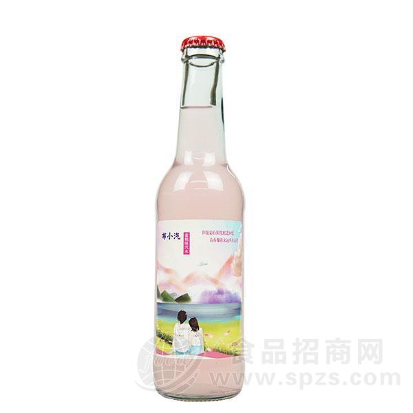 布小汽蜜桃味汽水饮料275ml