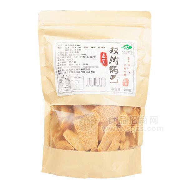 雙溝地 雙溝鍋巴麻辣味休閑食品400g