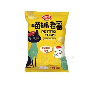 品味方圓喵抓老薯蜜汁烤翅風(fēng)味招商88g