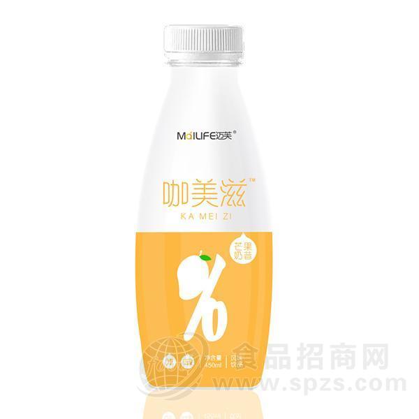 咖美滋芒果奶昔0脂肪低热量风味饮品450ml
