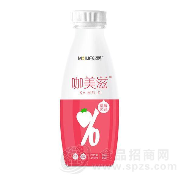 咖美滋草莓奶昔风味饮品450ml