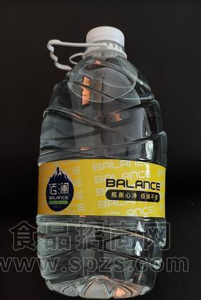 佰澜天然饮用水5L招商