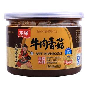 醬菜批發(fā)零售 龍澤牛肉香菇醬400g