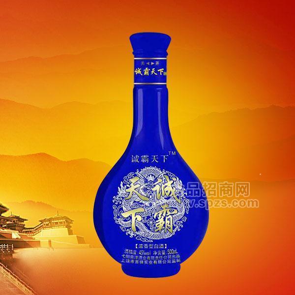 ·诚霸天下浓香型白酒 500ml 