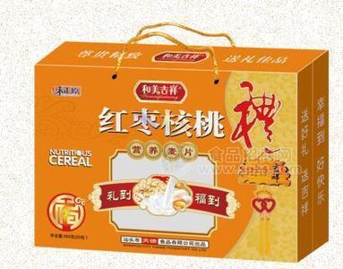 和美吉祥 紅棗核桃營養(yǎng)麥片禮盒560g