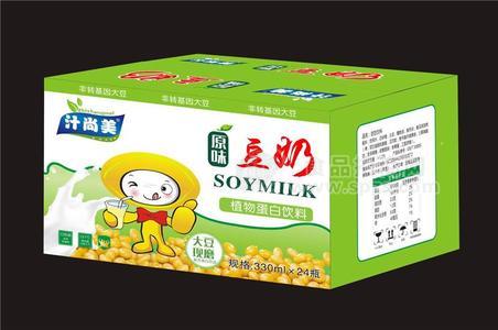 汁尚美  原味豆奶植物蛋白饮料330mlx24瓶