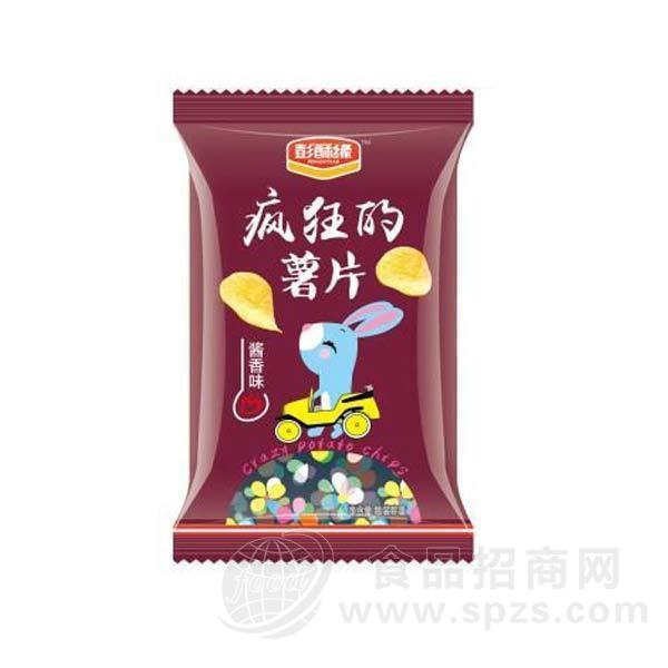 彭酥缘薯片膨化食品休闲食品酱香味