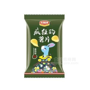 彭酥缘薯片膨化食品休闲食品番茄味