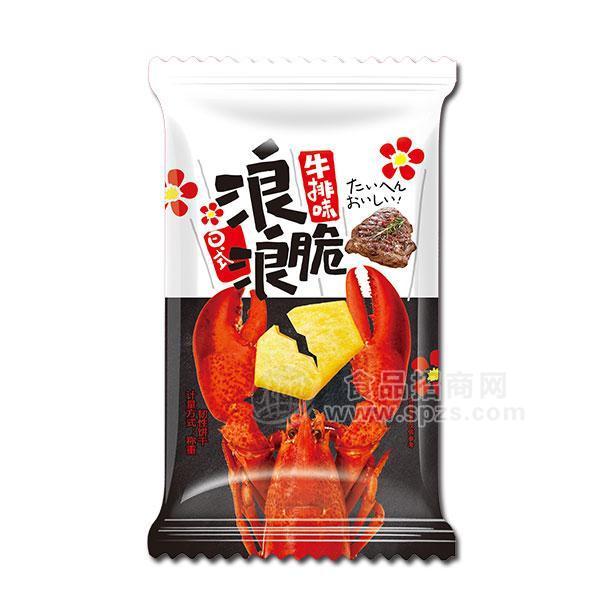 ·牛排味浪浪脆 韧性饼干 