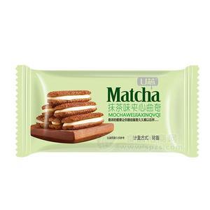 抹茶味夹心曲奇饼干 
