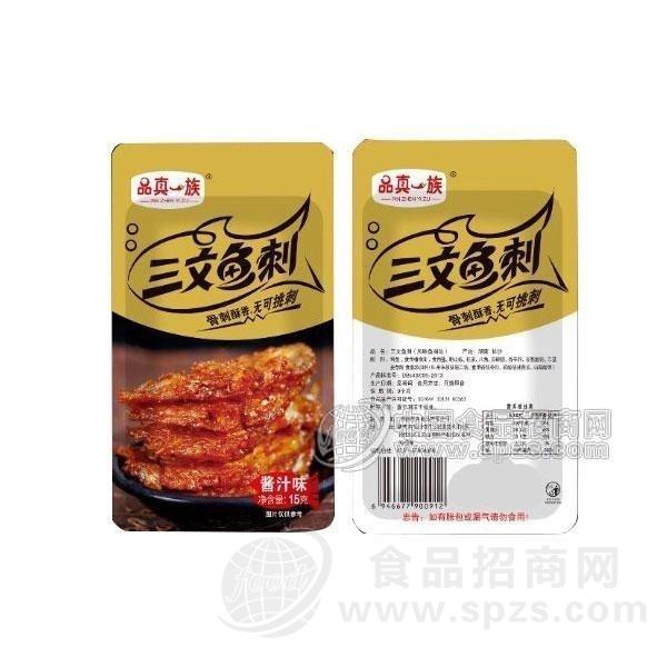 品真一族三文鱼刺酱汁味15g