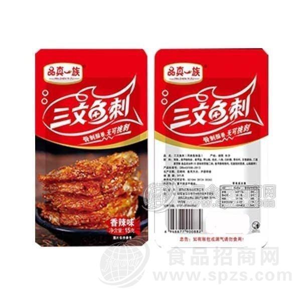 品真一族三文鱼刺香辣味15g