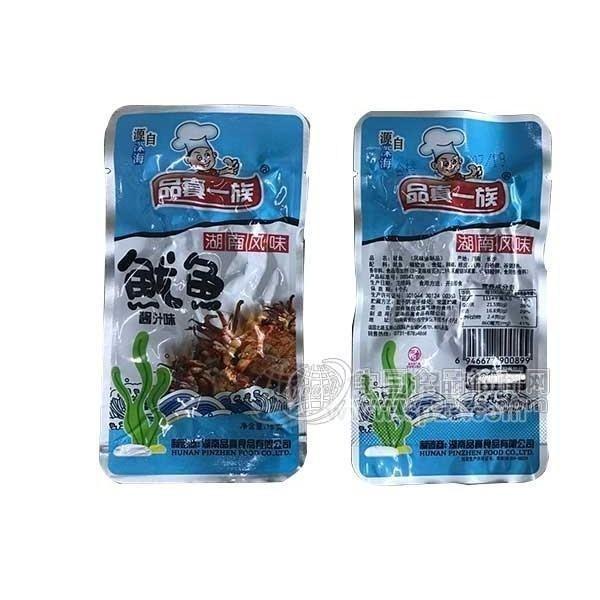 品真一族湖南风味鱿鱼酱汁味15g