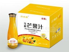 济水源生榨，芒果汁饮料