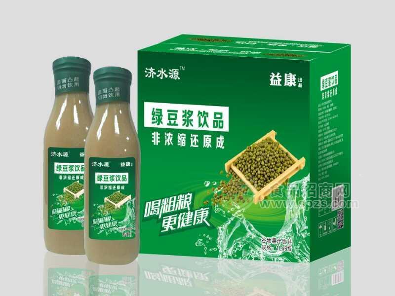 濟水源綠豆?jié){飲品谷物果汁飲料