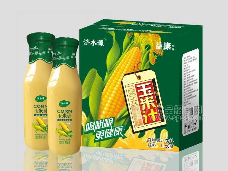 濟水源玉米汁飲品谷物果汁飲料