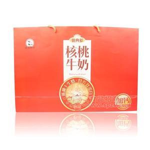 加钙核桃牛奶 礼袋