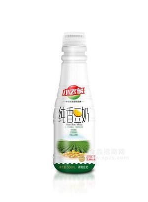 小飞象纯香豆奶500ml PEP塑料瓶装豆奶 餐饮渠道饮料