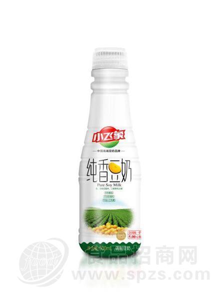 小飞象纯香豆奶500ml PEP塑料瓶装豆奶 餐饮渠道饮料