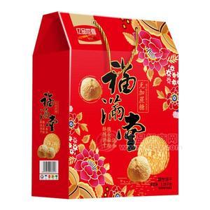 億品世嘉無(wú)加蔗糖福滿堂酥性餅干 休閑食品禮盒1.08kg