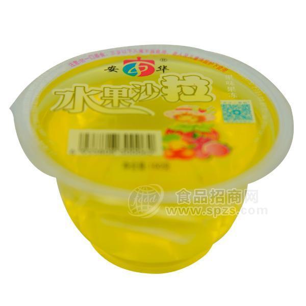 安华杯装水果沙拉果味果冻招商