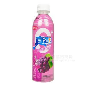 富飲態(tài)真活力葡萄味果味飲料320mL