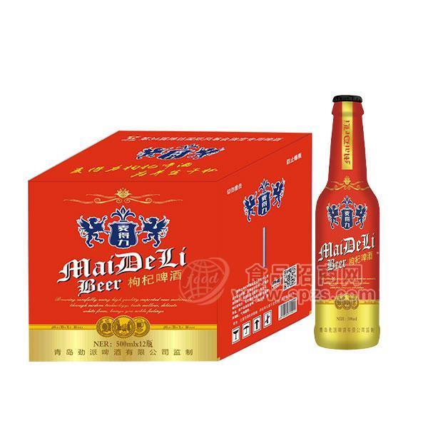 麥德力枸杞啤酒500mlx12瓶