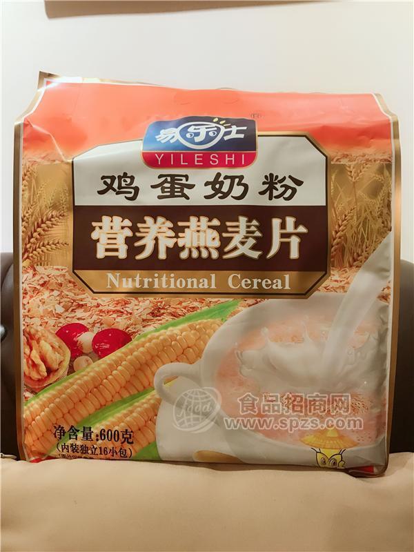 易乐士600g鸡蛋奶粉营养燕麦片