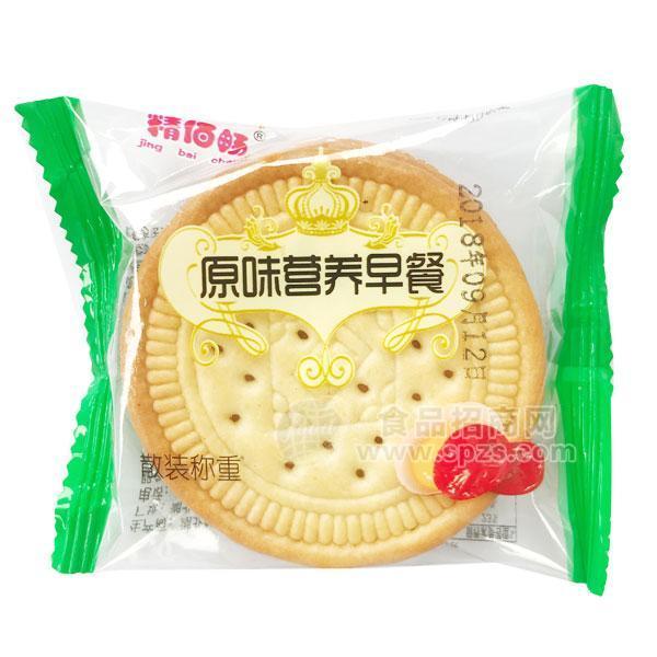 ·精佰畅 原味营养早餐饼干 
