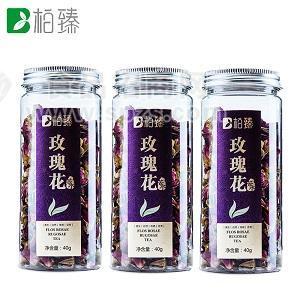 柏臻玫瑰花茶 甘肃苦水玫瑰花茶120克招商
